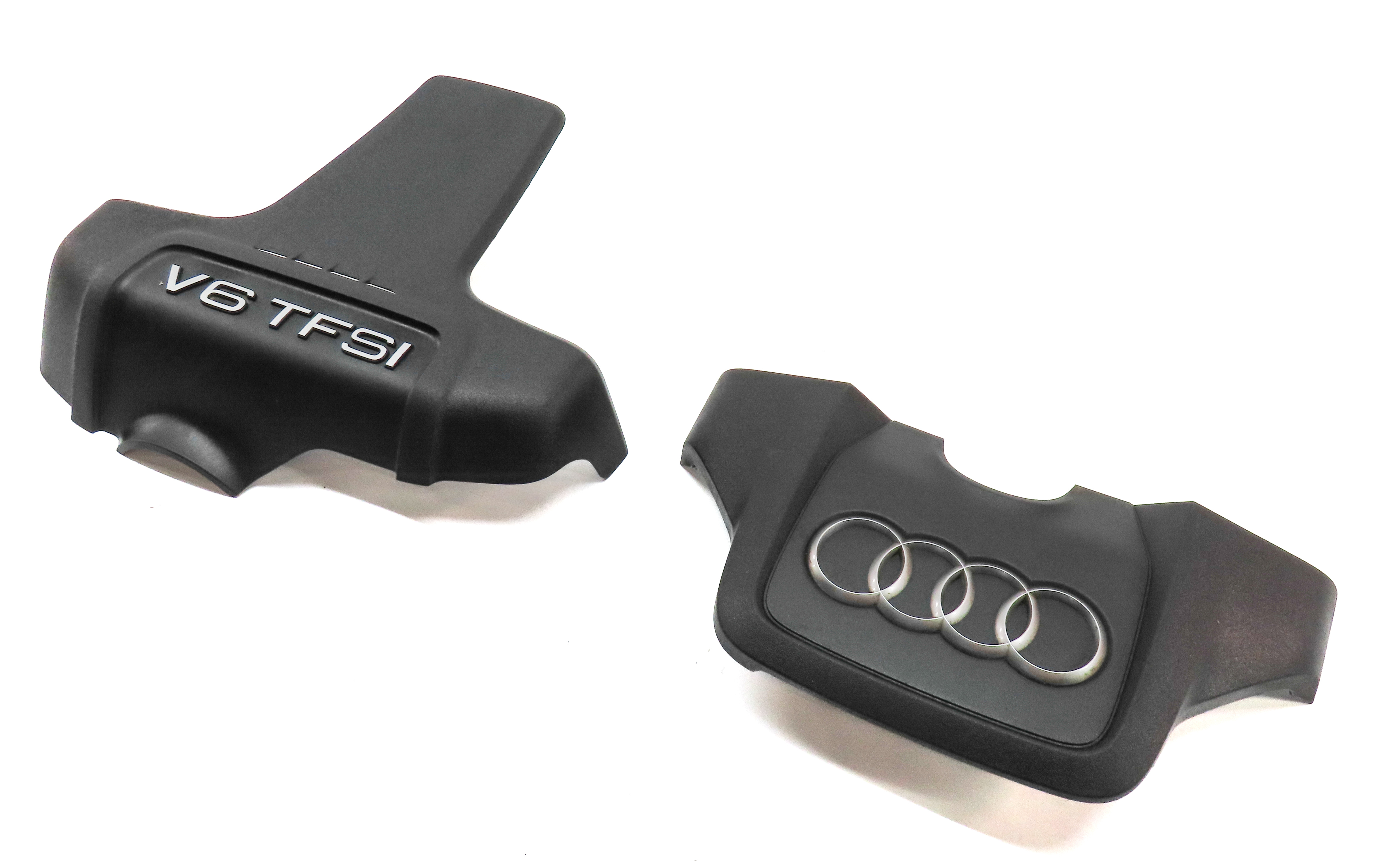 09-16 AUDI A6 A7 A8 Q5 Q7 S5 SQ5 3.0L SUPERCHARGED ENGINE COVER TRIM SET 2 — exact item pictured
